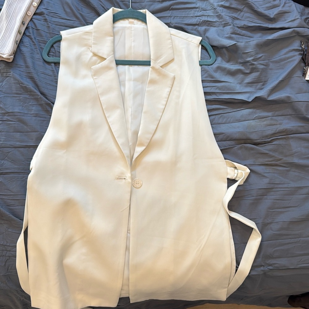 Split vest jacket Office Small